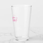 ジュビレーション!お祝い(PINK) by Jeff Willis Art タンブラーグラス (左)