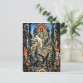 ジュピターおよびSemele 1894-95年(キャンバスの油) ポストカード (スタンド正面)