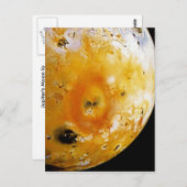 ジュピターのムーンイオ ポストカード (正面/裏面)