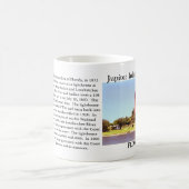 ジュピターの入口の灯台、フロリダのマグ コーヒーマグカップ (中央)