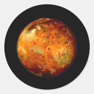 ジュピターの月Ioの宇宙NASA ラウンドシール
