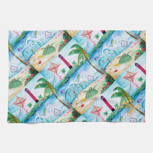 ジュピターの灯台 キッチンタオル (横)