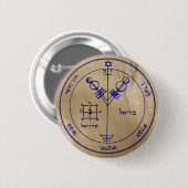 ジュピターの第4星形五角形 缶バッジ (正面&裏面)