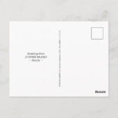 ジュピターアイランドフロリダArialビュー ポストカード (裏面)