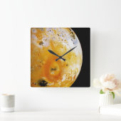 ジュピターズムーンイオ スクエア壁時計 (ホーム)