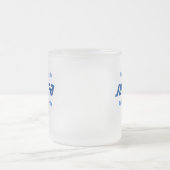 ジュピタービーチフロリダコーヒーマグ フロストグラスマグカップ (中央)