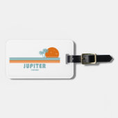 ジュピターフロリダサンパームツリーズ ラゲッジタグ (正面横)