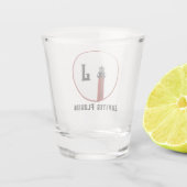 ジュピターフロリダライトハモノグラムのウス ショットグラス (裏面)