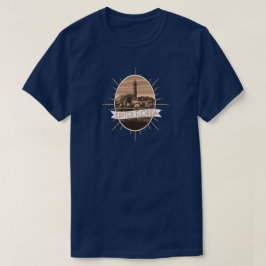 ジュピターフロリダヴィンテージスタイルウィズライトハウス Tシャツ