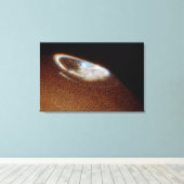 ジュピター北部オーロラ キャンバスプリント (インサイチュ (ウッドフロア))