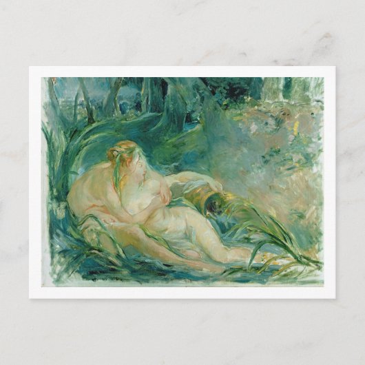 ジュピター神とカリスト神絵画は、ブッチャーの後で ポストカード (正面)