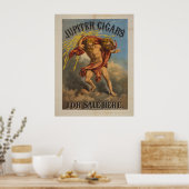 ジュピター葉巻はこちら ポスター (キッチン)