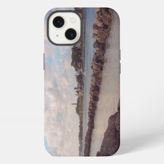ジュピター・インレット 冬の午後 iPhoneケース (裏面)