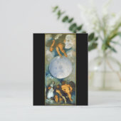 ジュピター・ネプチューンとプルートバイカラヴァッジョ1597年 ポストカード (スタンド正面)