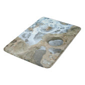 ジュピター フロリダの吹き飛ばされた岩石と渦巻く波面 バスマット (アングル)