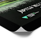 ジュピター、フロリダヴィンテージ旅行ポスター ポスター (角)