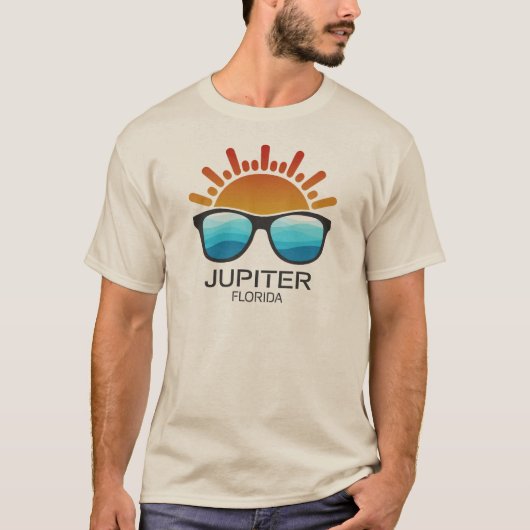 ジュピター フロリダ サングラス Tシャツ (正面)