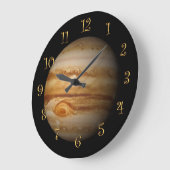 ジュピター ラージ壁時計 (傾斜)