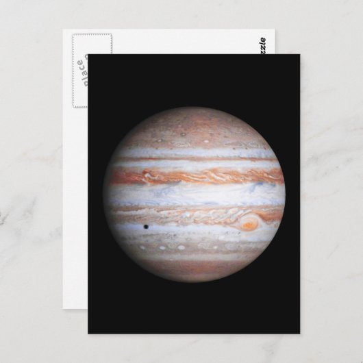 ジュピターCassiniフライバイNASAの拡張画像 ポストカード (正面/裏面)