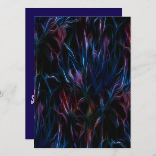 ジュピテリアン・ナイトフローラ 招待状 (正面/裏面)