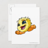 ジュブジュブイエロー ポストカード (正面/裏面)