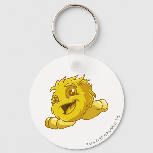 ジュブジュブ金ゴールド キーホルダー (正面)