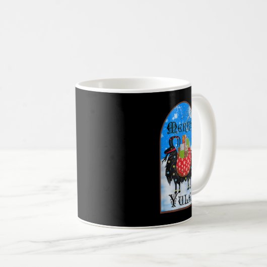 ジュボックアサトゥルウィッカユレタイド異教のクリスマスユール（キリスト降誕祭） コーヒーマグカップ (正面右)