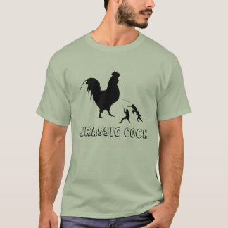 ジュラおもしろいシックコックTシャツ Tシャツ