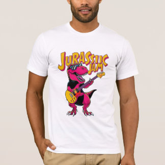 ジュラシックのジャムメンズTシャツ – 恐竜遊のグット Tシャツ