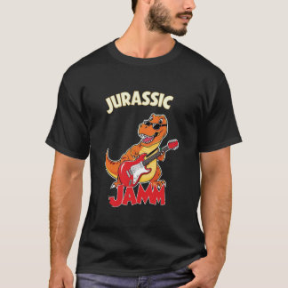 ジュラシックのジャムメンズTシャツ – 恐竜遊のグット Tシャツ