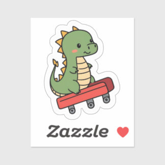 ジュラシックのスリルステッカー シール