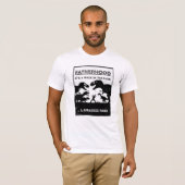 ジュラシックパパおもしろい引用文ホワイトファーザーズデイ Tシャツ (正面フル)