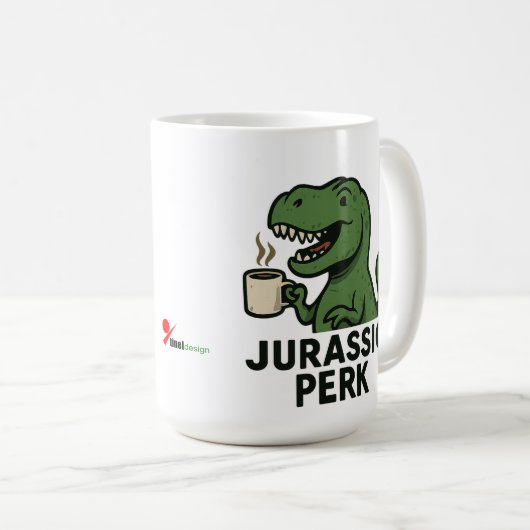 ジュラシックパークコーヒー コーヒーマグカップ (正面右)
