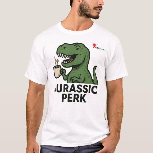 ジュラシックパークコーヒー Tシャツ (正面)