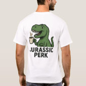 ジュラシックパークコーヒー Tシャツ (裏面)