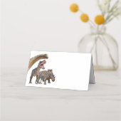 ジュラシック世界恐竜食品テーブルカード プレイスカード (裏面)