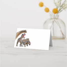 ジュラシック世界恐竜食品テーブルカード プレイスカード