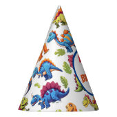 ジュラシック恐竜をテーマにした誕生日 パーティーハット (左)