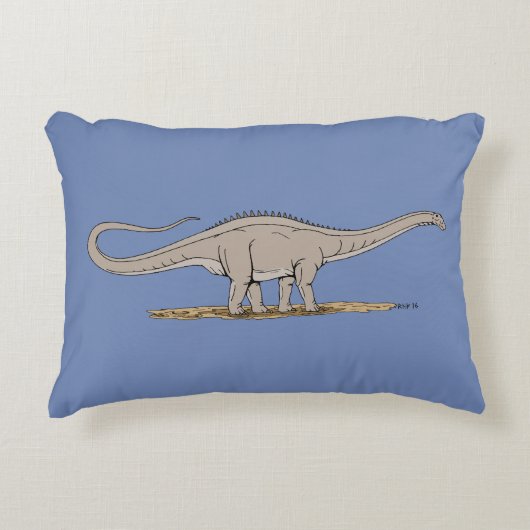 ジュラシック恐竜アパトサウルス アクセントクッション (正面)