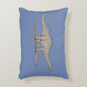 ジュラシック恐竜アパトサウルス アクセントクッション (正面(垂直))