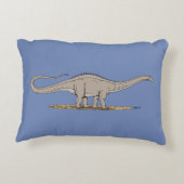 ジュラシック恐竜アパトサウルス アクセントクッション (裏面)