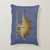 ジュラシック恐竜ステゴサウルス アクセントクッション (裏面(縦))