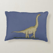 ジュラシック恐竜ブラキオサウルス アクセントクッション (裏面)