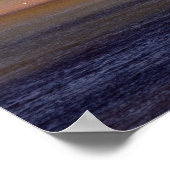 ジュラシック海岸沿いの崖 ポスター (角)