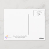 ジュラシック海岸線（英国） ポストカード (裏面)