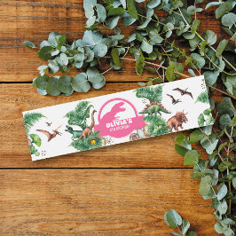 ジュラシック誕生日 ペットボトルラベル