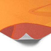 ジュラシック・コースト・デボンの漫画の旅行ポスター ポスター (角)