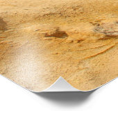 ジュラシック・コースト、ドーセットの崖 フォトプリント            (角)