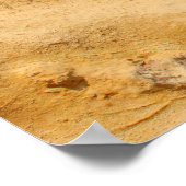 ジュラシック・コースト、ドーセットの崖 ポスター (角)