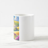 ジュラシック・コースト・ポスター・アート コーヒーマグカップ (中央)